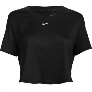 Nike Dri-Fit One Women's Top - Black - White Large